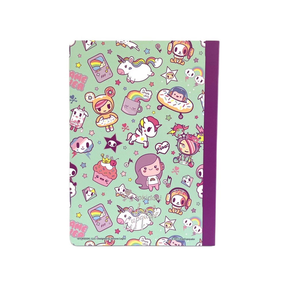 Tokidoki x iHasCupquake Notebook Cute Pastel Lined Journal Notebook NEW - Picture 2 of 4
